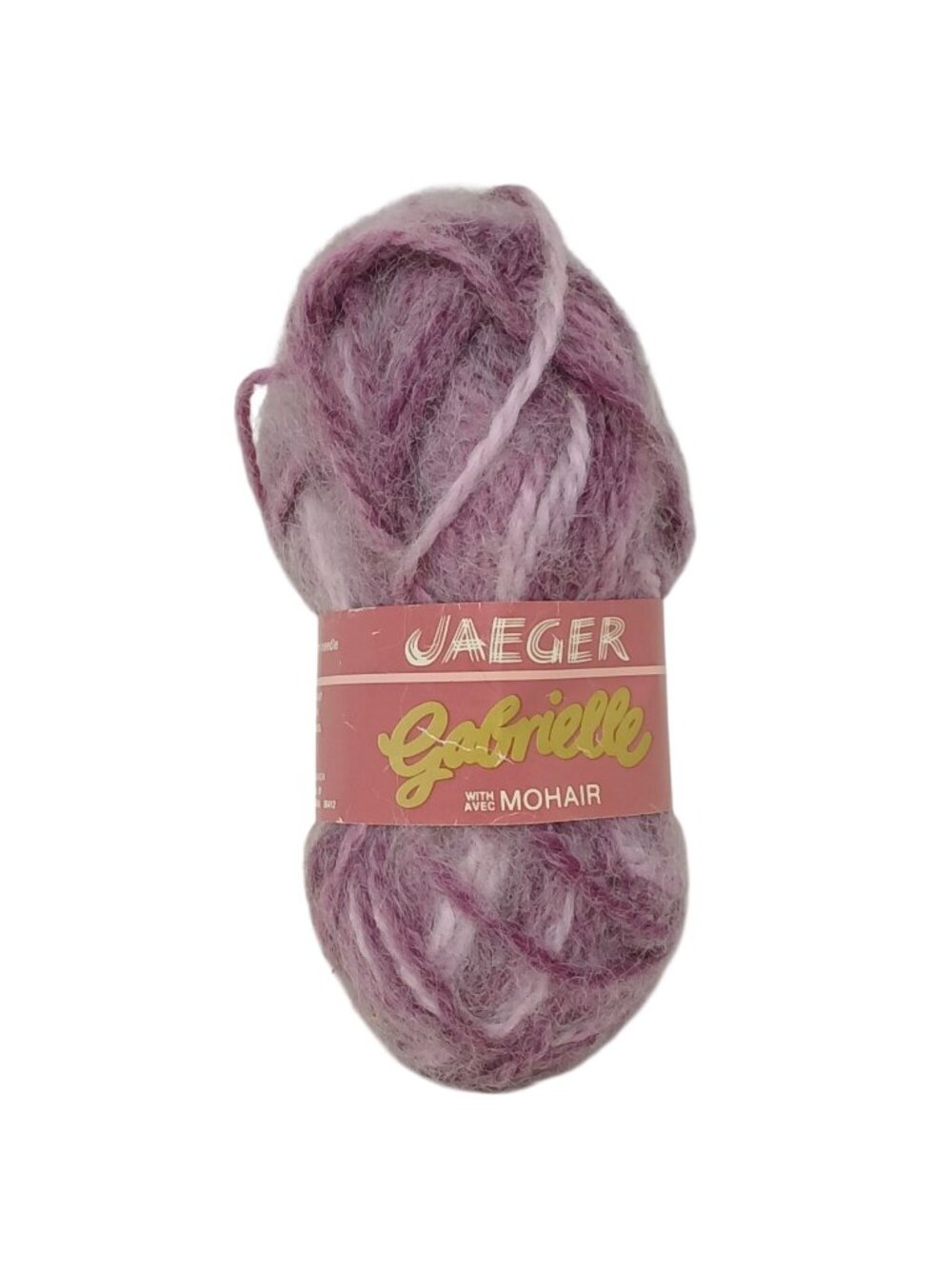 VTG JAEGER Gabrielle Mohair Acrylic Wool Purple Tones Color 154 Lot 46 #I-7